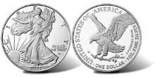 2021 Type-2 American .999 Fine Silver Eagle Dollar Coin