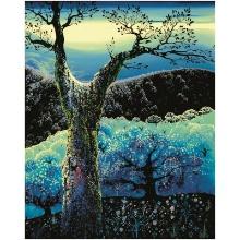 Orchard in Bloom by Eyvind Earle (1916-2000)