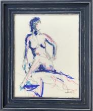 Blue Nude by Adonna