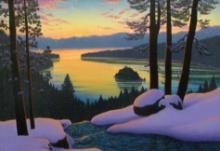 Evening Colors - Emerald Bay by Bill Jewell