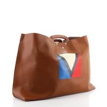 Louis Vuitton V Serigraph Tote Nomade Leather