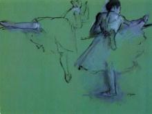 Edgar Degas - Dancers At The Bar #2