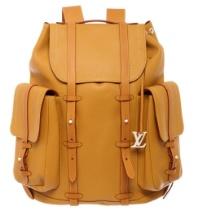 Louis Vuitton Tan Vachetta Leather Christopher Straps Pocket GM Backpack