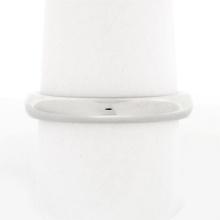 Tiffany & Co. Platinum Unisex 3.5mm Classic Polished Stackable Wedding Band Ring