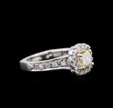 1.25 ctw Diamond Ring - 14KT Two-Tone Gold