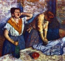Edgar Degas - Two Cleaning Women