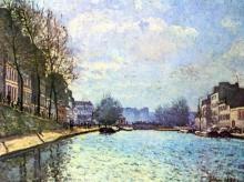 Alfred Sisley - Canal of Saint-Martin