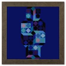 Tridim - G de la serie Hommage A L'Hexagone by Vasarely (1908-1997)