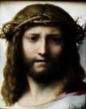 Correggio - Head of Christ