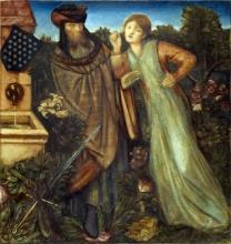 Edward Burne-Jones - King Mark and La Belle Iseult