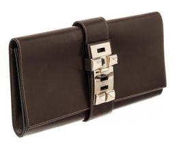 Hermes Chocolate Box Calfskin Medor 29