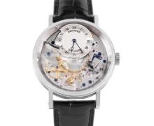 Mens Breguet Tradition White Gold Manual Winding 40MM Wristwatch