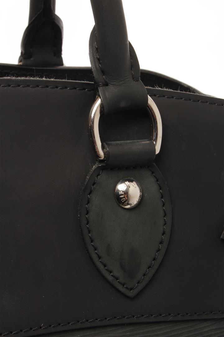 Louis Vuitton Black Epi Leather Passy Handbag