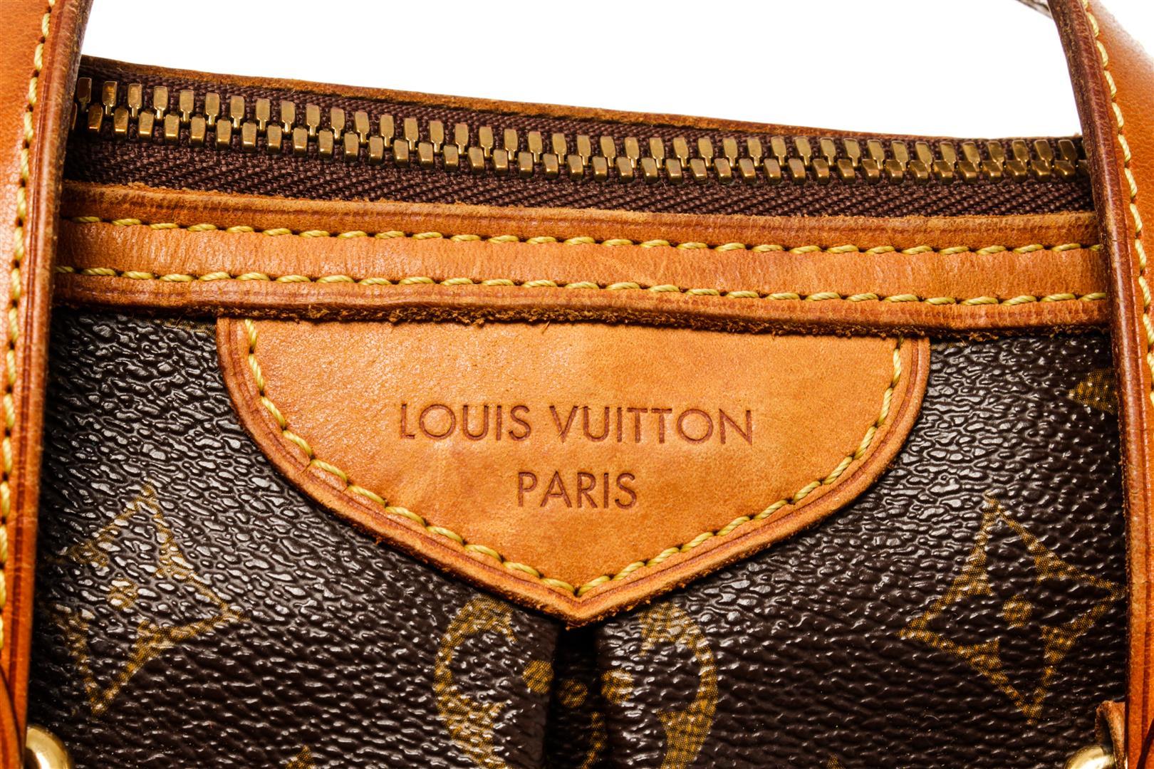 Louis Vuitton Brown Monogram Canvas Palermo PM Tote Bag