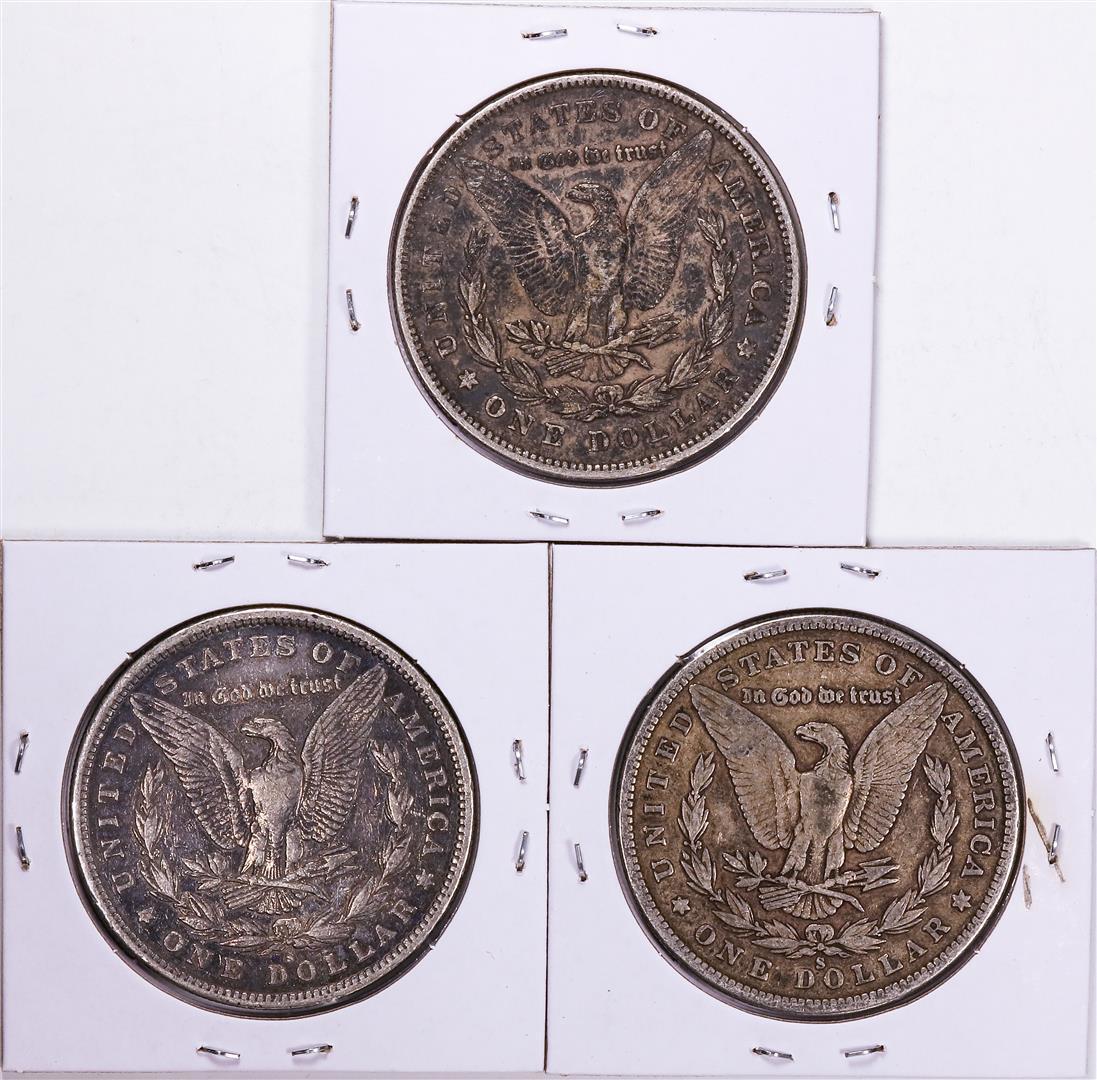 1878-1880 Morgan Silver Dollar Coin Collector's Set