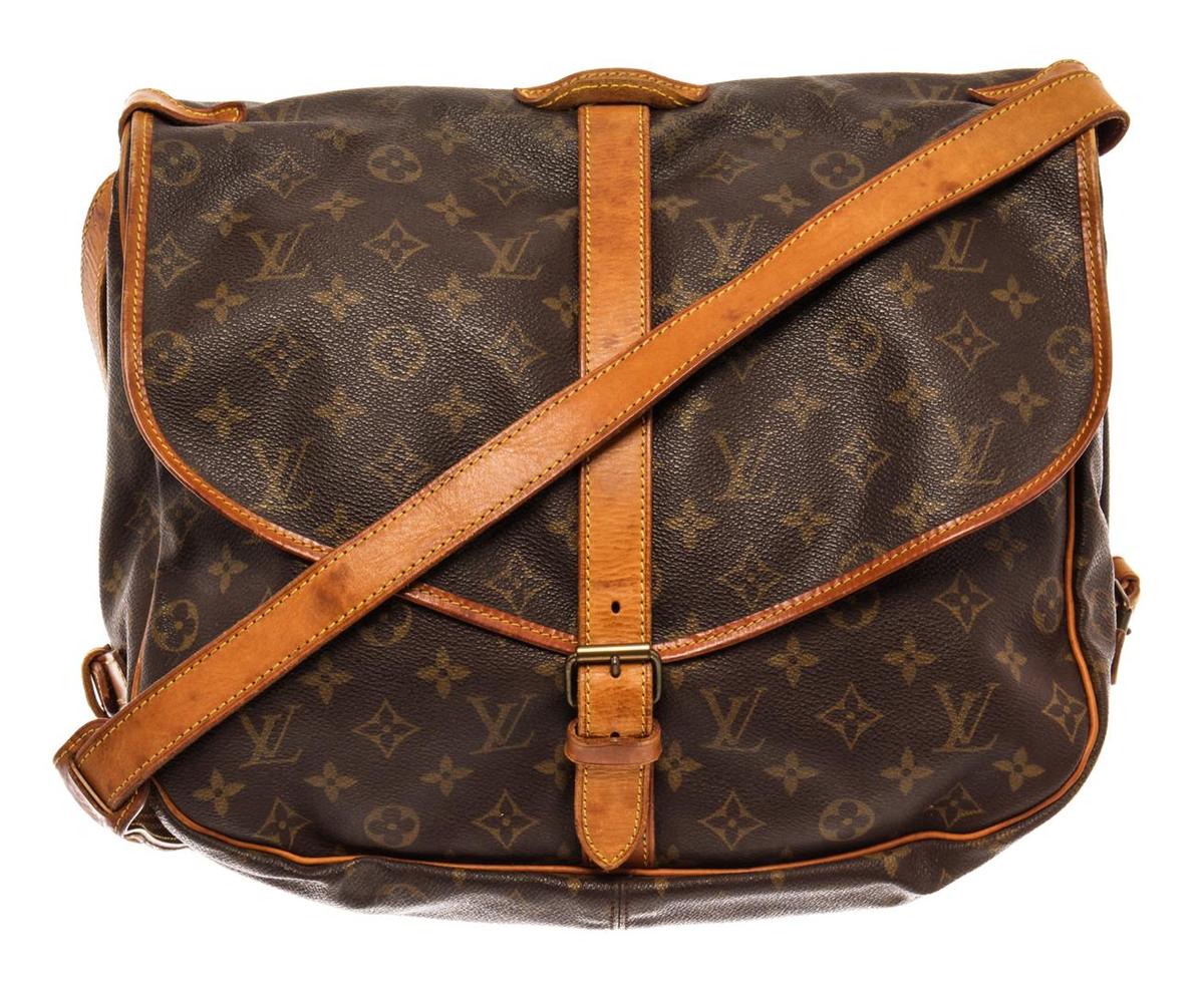 Louis Vuitton Brown Monogram Canvas Saumur 35cm Shoulder Bag