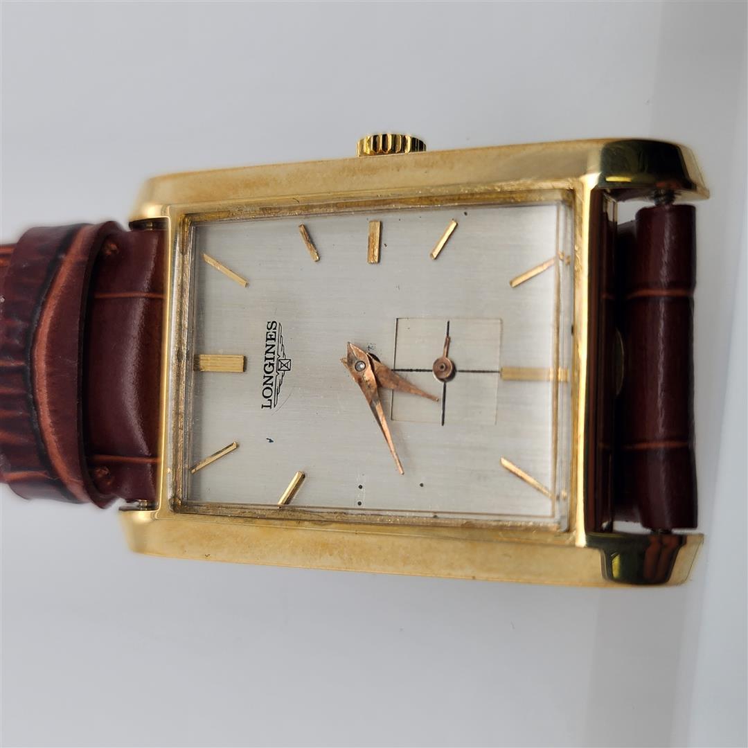 Longines Leather Wristwatch