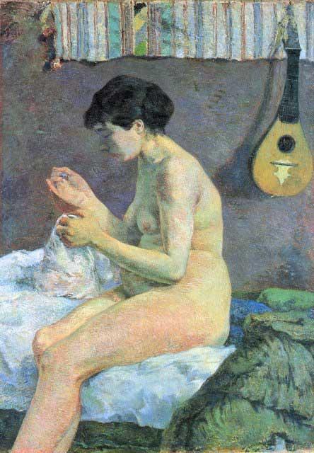 Paul Gauguin - Study of a Nude