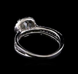 1.27 ctw Diamond Ring - 14KT White Gold