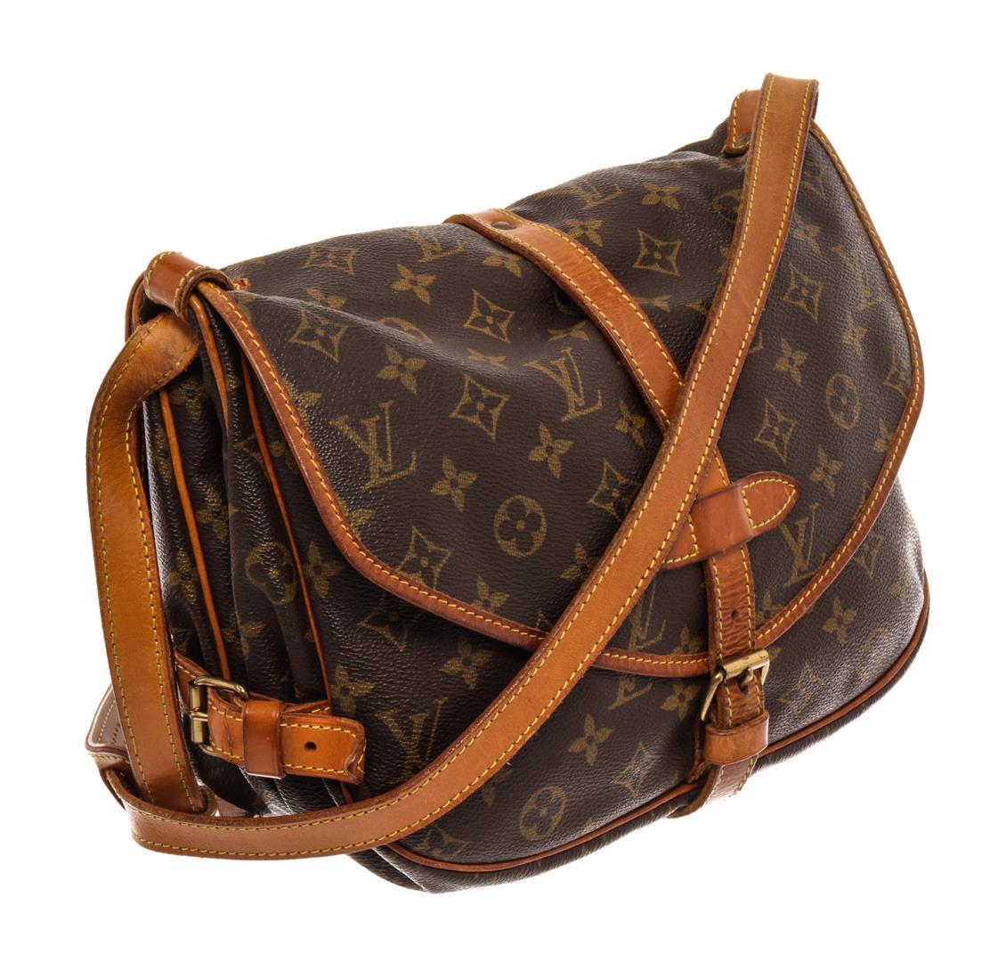 Louis Vuitton Brown Monogram Canvas Saumur 30cm Shoulder Bag