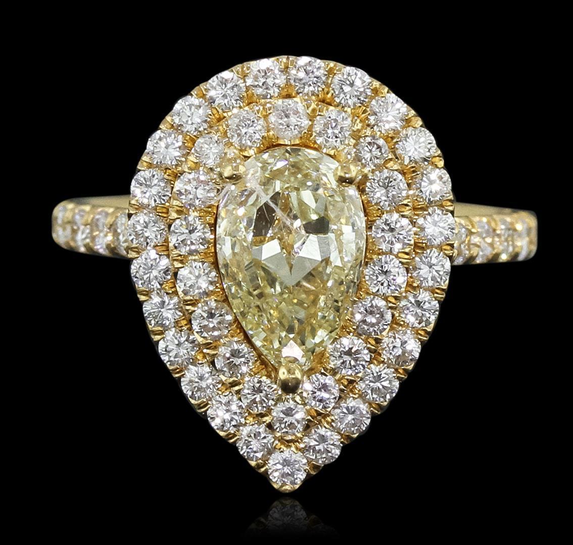 14KT Yellow Gold 2.52 ctw Diamond Engagement Ring