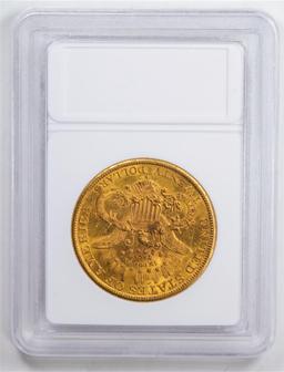 1898 $20 Liberty Head Double Eagle Gold Coin