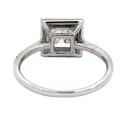 1.51 ctw Diamond Ring - 14K White Gold