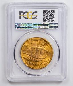 1924 $20 Double Eagle Gold Coin PCGS MS63