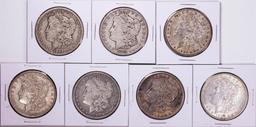 1896-1902 Morgan Silver Dollar Coin Collector's Set