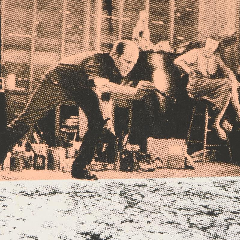 Jackson Pollock at Work by "Ringo" Daniel Funes