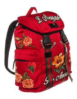 Gucci Floral Techpack Backpack