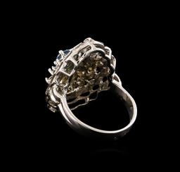 14KT White Gold 1.72 ctw Diamond Ring