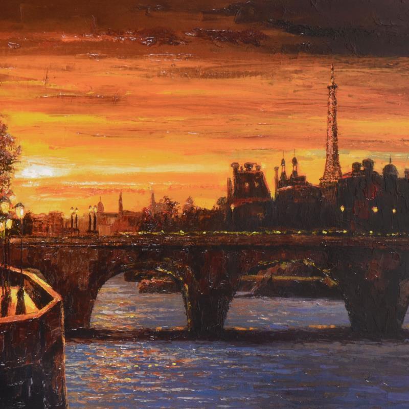 Twilight On The Seine II by Behrens (1933-2014)