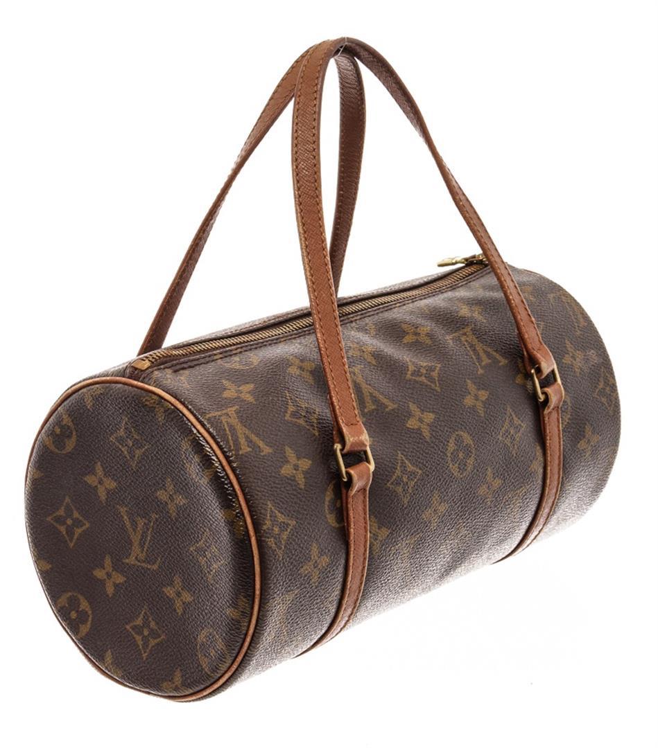 Louis Vuitton Brown Monogram Canvas Papillon 26 Top Handle Bag