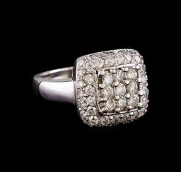 14KT White Gold 1.55 ctw Diamond Ring