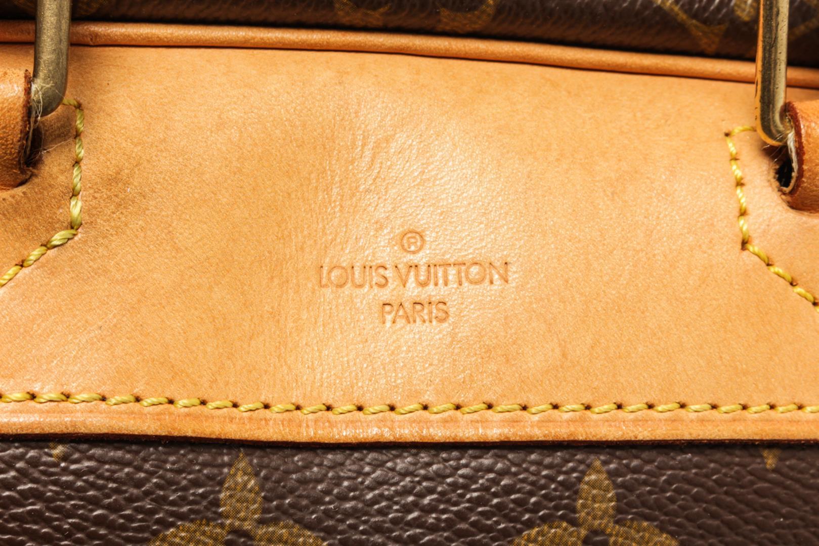 Louis Vuitton Brown Monogram Canvas Deauville Handbag