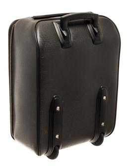 Louis Vuitton Black Taiga Leather Pegase 45 Suitcase Travel Roller Bag