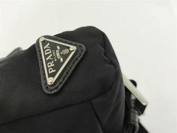 Prada Black Nylon Crossbody Shoulder Bag