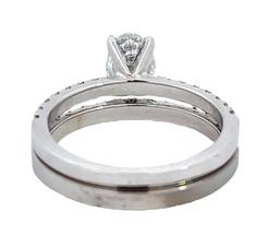 1.61 ctw Diamond Ring - 14K White Gold