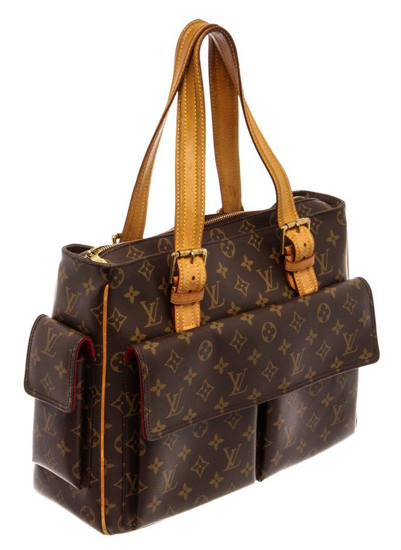 Louis Vuitton Brown Monogram Leather Viva Cite GM Top Handle Bag