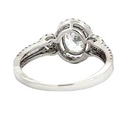 1.43 ctw Diamond Ring - 14K White Gold