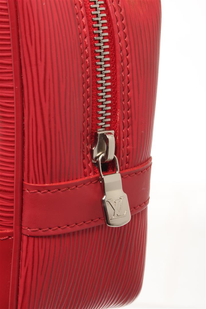 Louis Vuitton Red Epi Leather Vivienne Long Handbag
