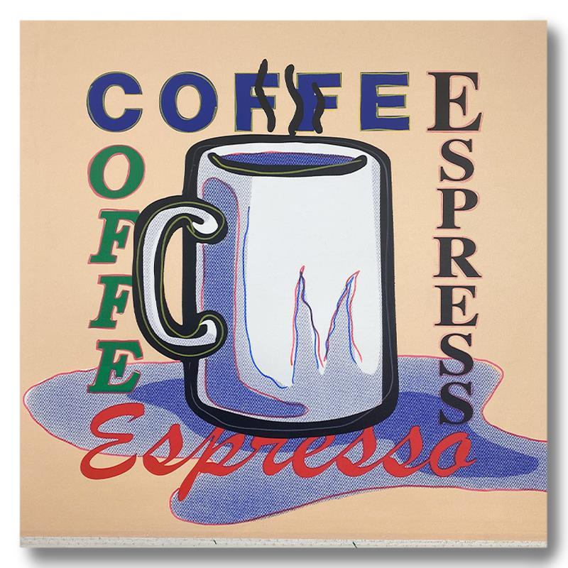 ESPRESSO by Steve Kaufman (1960-2010)