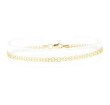 Bismark Chain Bracelet - 14KT Yellow Gold