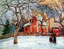 Camille Pissarro - Chestnut Trees in Louveciennes