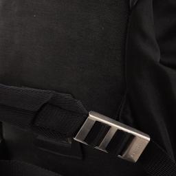 Prada Single Buckle Pocket Backpack Tessuto Small