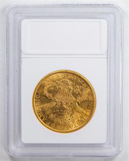 1895 $20 Liberty Head Double Eagle Gold Coin