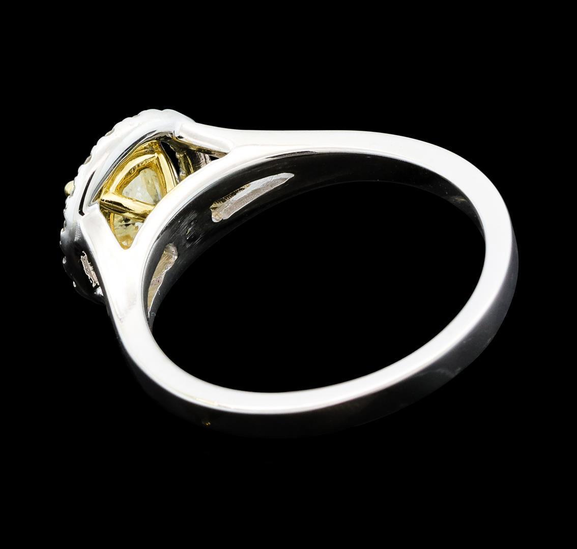 1.25 ctw Diamond Ring - 14KT White And Yellow Gold