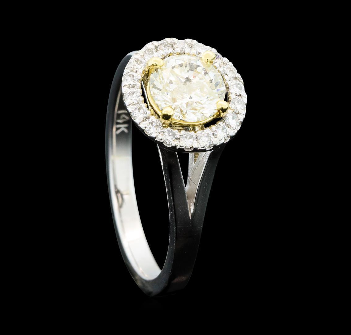 1.25 ctw Diamond Ring - 14KT White And Yellow Gold