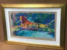 Kenya Leopard by LeRoy Neiman